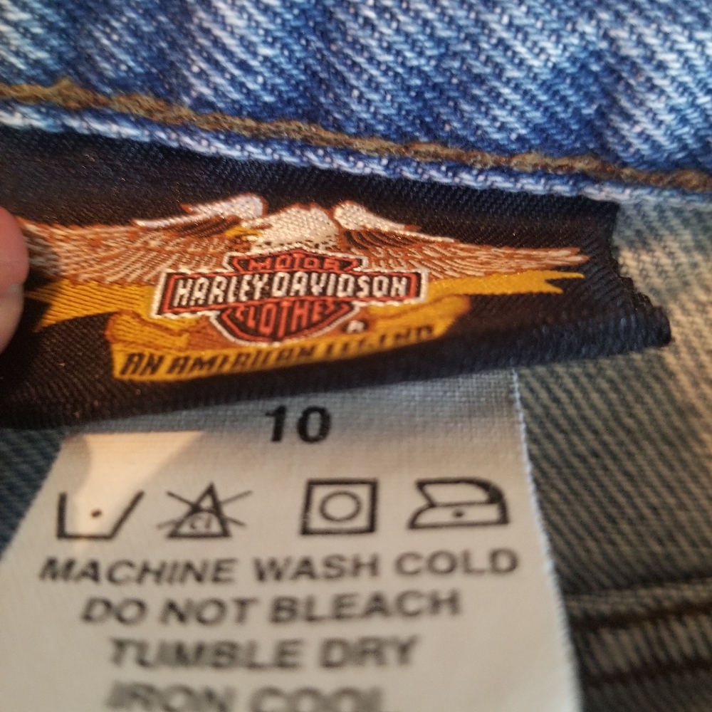 Harley Davidson denim shorts - Picture 5 of 5